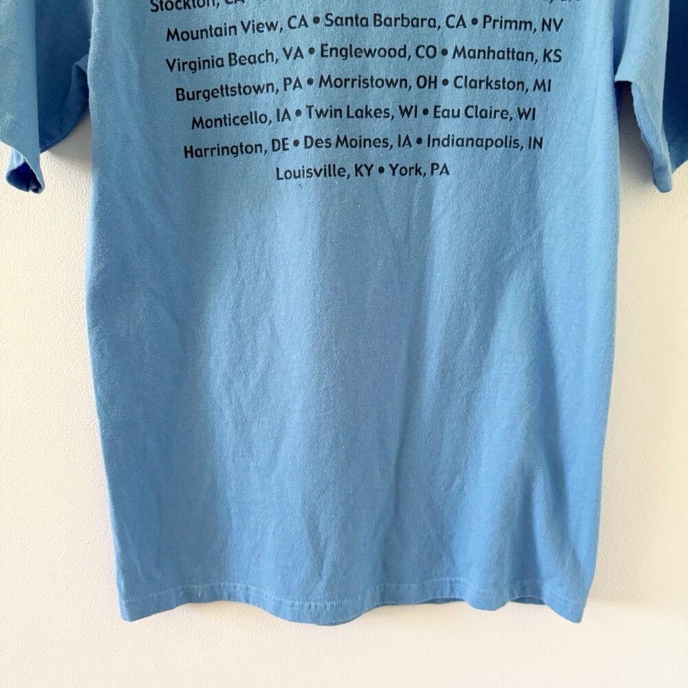 Vintage Y2K Brad Paisley Time Well Wasted Crewneck Tee Shirt Top Size S Small - Picture 16 of 16